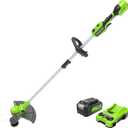 Greenworks 24V 13-Inch Brushless String Trimmer (Gen 2), 4.0Ah USB Battery and Charger Included