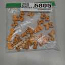 30pcs Mini Resin Teddy Bear, Cute Miniature Teddy Bears Plush Doll Tiny Animals Small Bears Perfect Decoration Accessories for Car Fairy Gardens Birthday Wedding Favor Party Dollhouse(Brown)