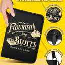 for 4 Pocket Card Binder with 440 Pockets - Trading Card Collection Album Folder for Men Boys Teens Bookstore Design for Sports Cards Game Cards with Zipper Hand Carrying Rope