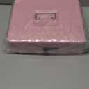 xydled Steel Cash Box Safe with Combination Lock,Money Safe Box with Removable Coin Tray,Medium,7.87"x 6.30"x 3.54",Pink