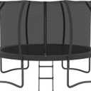 ALTLER Trampoline 12FT 14FT Enclosure Net Outdoor Jump for Kids and Adults Round ASTM Approved 400/450LBS Weight Capacity