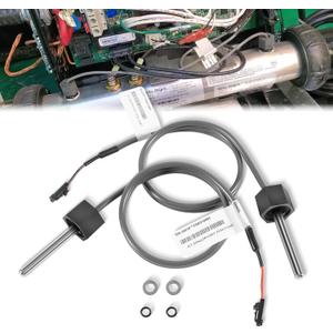 M7 Sensor Kit Temp/High Limit Replacement for Balboa 32016 30344 30042 30382 53605 Sensors, Hot Tub Pool Heater Sensor for Balboa Spa Heater M7 System, 24" Temp/Hi Limit,1/4" Diameter (2 Pack)