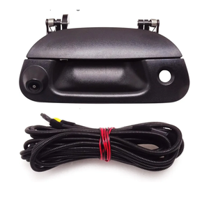 Tailgate Handle Backup Camera Replacement for Ford F150 1997-2004 F250 F350 F450 F550 1997-2007 with Extension Cable Wiring Harness Kit IP68 Waterproof HD Camera | Parking Grid Lines