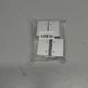 8PCS Aluminum Alloy Glass Clamps, Wall Mount Clamp Clip Hardware Replacement Parts Fixing (F-Shape, Silver, Suitable for 10-12mm Thick)