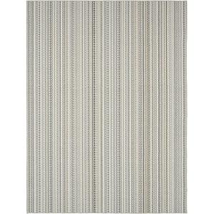 The Rug Market 25917B 30 x 48 in. Lattice Rug - Grey