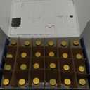 Jingmore 2025 Alcohol Advent Calendar and 24 Days Christmas Countdown with 24 Wine Bottle Beer Spirits Calendar Holiday Ornaments Gifts for Adult Woman Man Husband Dad Xmas Party Decor (Non Alcoholic)