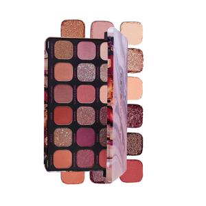 Revolution Beauty, Forever Flawless Eyeshadow Palette, 18 Pigmented Shades, Nude & Warm Pressed Powder Mattes, Shimmers, Glitters, Allure, 15 X 0.04 Oz. (8.47 Ounce (Pack of 1))