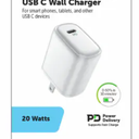 Cell Candy Adaptive Fast Charging USB C Wall Charger 20W