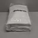 Bwarm Waterproof Heated Mattress Pad, ETL Certified Bed Warmer with Memory Function with 9 Heat Settings, 1-12 Hours Auto Off Deep Pocket, Machine Washable, White Twin XL