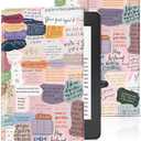 for Amazon Kindle 11th Generation Case 2022 6 Inch for Women Girls Folio Cover Cute Fashion Design Girly Kawaii Quotes Pretty Unique Aesthetic Teens Cases for Kindle 11th Gen 2022 Case 6"