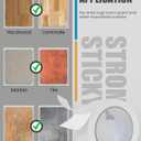 Lichamp Double Sided Carpet Tape 2" x 44 Yards, Hardwood Floors Carpet Tape for Area Rugs On Carpet Tile Stickers Rug Gripper Tapes, 11 Yards x 4 Rolls