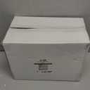 U-QE 100 Pieces Ivory Plastic Plates for Party - Ivory Disposable Plastic Plates - Heavy Duty Disposable Platos Including 50 Dinner 10 '' & 50 Dessert 7.5 '' for Christmas