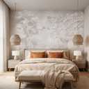 Neutral Forest Peel and Stick Wallpaper Jungle Landscape Mural