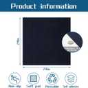Peel and Stick Carpet Squares 24" x 24", Self Adhesive Non-Slip Carpet Tiles, Peel and Stick Soft Padded Carpet Tiles for Kitchen Bedrooms Indoor Outdoor(20 Tiles/80 sq ft)