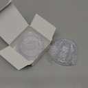 XccMe 12oz Wine Tumbler Replacement Lids,Inner Diameter 2.8'' X 2.8'',2 Pack Spill Proof Splash Resistant Silicone Sliding Covers,Straw Friendly, BPA Free