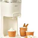 Dash Soft Serve Ice Cream Machine - Frozen Dessert Machine for Soft Serve, Froyo, Sorbet, and Fruit Whips - Compact Design - Features Double Insulated Freezer Bowl - 1-Pint Capacity