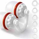 Breathable Swimming Nose Plug, 7 Sizes for Perfect Custom Fit, with Storage Case and Anti-Loss Safety Cord, for Adults Only