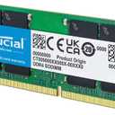 Crucial 8GB DDR4 RAM 3200MHz (PC4-25600), Downclockable to 2933/2666MHz Laptop Memory, SODIMM 260-Pin CL22, Compatible with 13th Gen Intel Core and AMD Ryzen 7000 - CT8G4SFRA32A
