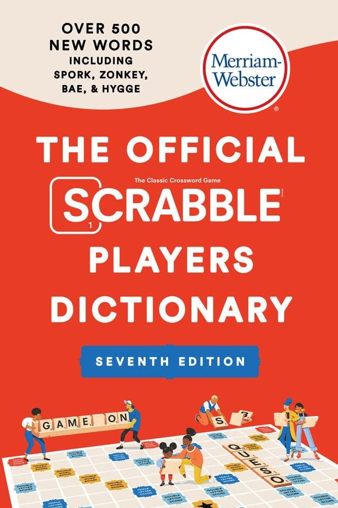 The Official SCRABBLE Players Dictionary, 7th Ed., Newest Edition - Great Gift for SCRABBLE Lovers