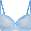 City Chic Women's Plus Size Bra - Fifi Contour (42B, Blue Topaz)