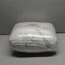 Ultra Soft Full Size Mattress Topper - Viscose Made from Bamboo Pillow Top Mattress Pad for Back Pain Relief - Naturally Cooling for Hot Sleepers, Green