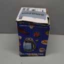 Chefman Electric Kettle, 1.8L 1500W, Hot Water Boiler, Removable Lid for Easy Cleaning, Auto Shut Off, Boil-Dry Protection, Stainless Steel Filter, BPA Free, Borosilicate Glass Electric Tea Kettle (Black)