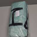 WhiteFang Beach Tent Anti-UV Portable Sun Shade Shelter for 3/4/6/8 Person, Extendable Floor with 3 Ventilating Mesh Windows Plus Carrying Bag, Stakes and Guy Lines (Mint Green)