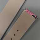 Floral FL-3 Red Roses Leather Band Strap Compatible with Samsung Watch 5 Pro Golf Edition 40mm 44mm 45mm Active 2 40mm 44mm Watch 42mm Active 40mm Smartwatches