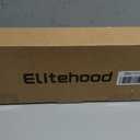 Elitehood 6.7 Feet Tall Phone Tripod, Heavy Duty Metal iPhone Tripod Stand with Remote, 17" Gooseneck Overhead Phone Mount for iPhone 15 14 13 Pro Max / 13 Pro / 13 12 11, Android Cell Phone Black