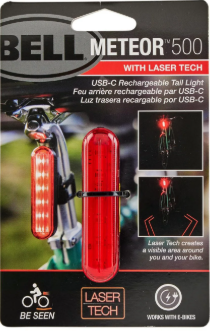 Bell Meteor 500 USB-C Rechargeable Bicycle Tail Light