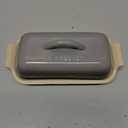 Le Creuset Stoneware Heritage Butter Dish, Oyster
