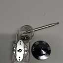 60125401 Deep Fryer Thermostat with Knob Switch, Millivolt Thermostat RX-1-36, 1/4" Mpt Stuff Box Compatible with Pitco 60124501, Imperial 1175, American Range 11113 A50400, Royal Range 3113, 200-400F