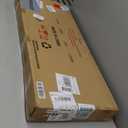 Oversized 48 inch Knocked-Down (KD) Wall Clock for Living Room Decor  Extra Large Silent Non-Ticking Modern Farmhouse Wall Clock, Decorative Metal Roman Numeral Clock, Black