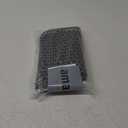 Silicone Sink Protectors for Kitchen Sink with Rear Drain - 26"x 14" Kitchen Protector Accessory, Non-Slip Heat Resistant Grid Mat for Bottom of Farmhous Peorcelain Stainless Steel(Rear Hole) (Gray(1 Pack))