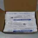 50 Pcs 1ml Syringes with Caps Oral Dispenser Individually Sterile Warpped for Medicine Dropper, Colostrum Collect Feeding Pets, Liquid