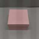 Cholemy 5 Pcs Square Nesting Boxes Decorative Gift Boxes with Lid and Ribbon Assorted Sizes Wrap for Wedding, Thanksgiving, Christmas, Anniversary, Birthday, Bridal Party(Pink)