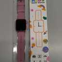 vilicert Kids Games Watch, Smart Kids Watch with 26 Puzzle Games, Touch Screen, Alarm Clock, HD Camera, Toys for Ages 412 Years Old, Birthday Gift for Girls(Pink)