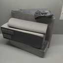 Vekkia 21" Reading Pillow for Sitting in Bed – 60° Ergonomic Wedge Back Pillow, XL Side Pockets, Removable Cover, Support Chair for TV, Gaming, Working, Nursing, Recovery in Bed/Floor,Lightweight, White/Gray