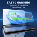 65W Lenovo Laptop Charger 20V 3.25A Round Tip 4.0x1.7mm Replacement Power Adapter for Home Office & Travel Backup, Compatible with IdeaPad 1 3 5, Flex, Chromebook (Not for USB-C)