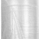 Uboxes Bubble Roll 24 Wide x 175 ft Small Bubbles 3/16 Perforated Every 12, Clear, BUBBSMA24175