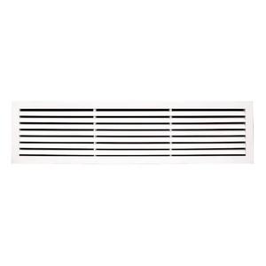 Linear Bar Air Grille 36" X 8", Aluminum Air Supply/Return Grilles,Easy Air Flow,Removable Grille/Door-HVAC Air Vent Cover,White [Outer Dimensions: 36.8"w X 8.8"h]