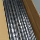 26" x 3/4 Aluminum Deck Balusters- Indoor Outdoor Metal Deck Railing Sprindles - Hollow Round Stair Spindles for Deck Porch - Matte Black Coated 100 Pack