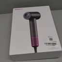 SHRATE Professional High Speed Ionic Hair Dryer | Ultra-Fast Drying | 500 Million Negative Ions | Low Noise | 160000 RPM | Compact Blow Dryer with Magnetic Diffuser for Faster Drying All Hair Types (Pink)