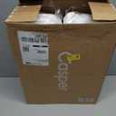 Casper Sleep Essential Pillow 2-Pack, Standard Size Medium Soft Feel, Down-Alternative Fill, Supports Side, Back & Stomach Sleepers