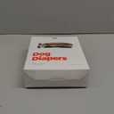 Pet Parents Washable Dog Diapers (3pack) + Extendrs of Durable Doggie Diapers, Premium Dog Diapers Female (Large, Natural) (Large (19-27"))