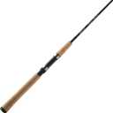 Shakespeare Micro 6'6" Spinning Rod, 2-Piece Fishing Rod, Graphite Composite Blank, Light Rod Power, Comfortable Full Cork Handle