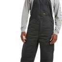 Ariat Rebar DuraCanvas Stretch Insulated Bib, Black, XS/T