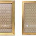 Lawrence Frames Gold Picture Frames Bundle (8x10 inches)