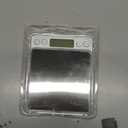 Toprime Digital Gram Scale 500g 0.01g Food Scale High Precision Kitchen Scale Multifunctional Stainless Steel Pocket Scale with Back-Lit LCD Display Tare PCS Features Silver