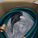 Water Transfer Pump, 115V 1/10HP Electric Utility Pump with On/Off Switch 2 * 6 ft Water Hoses Kit for Removing Water from Garden Pools Aquariums Hot Tub Draining 1/8 Low Suction for Rain Barrel